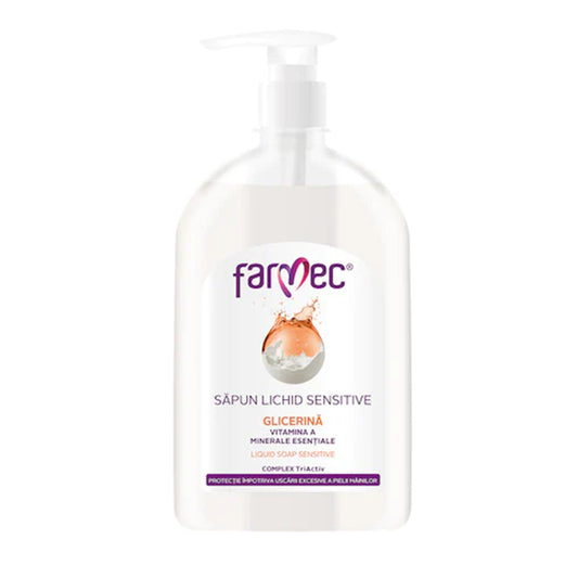 Sapun Lichid Farmec Sensitive, 500 ml