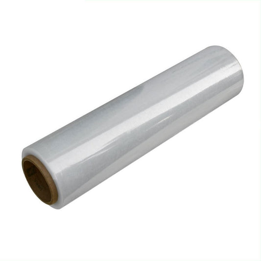 Folie Stretch pentru Uz Manual 1.6 Kg, Latime 50 cm, 23 MIC, Folie Stretch Uz Manual, Folie Stretch LDPE, Folie pentru Ambalare si Paletizare, Folii Plastic pentru Ambalare, Rola Folie Stretch