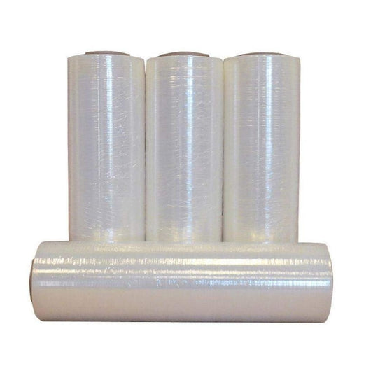 Set 6 Buc Folie Stretch Uz Manual 1.3 Kg/Rola, 23 MIC, Folie Net 1.2 Kg si Tub Carton 100 g - Folie Ambalare si Paletizare