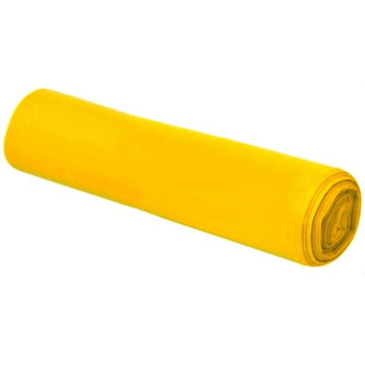 Saci Colectare Selectiva, 60L, 60x80 cm, 10 Buc/Rola, Plastic/Metal, Culoare Galbena, Saci Menaj, Saci de Gunoi Zorex, Saci Menajeri 60L, Saci de Gunoi Plastic si Metal, Saci Colectare Selectiva