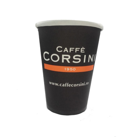 Pahare Carton Personalizate 8OZ, 250 ml, Tipar 4 Culori, Carton 210 g + 15 g, Pahare din Carton Personalizate, Pahare Carton Imprimate, Pahar din Carton Personalizat, Pahar Carton Imprimat, Pahar Cafea To Go, Pahare din Carton de Unica Folosinta