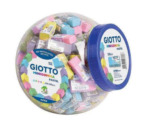 Radiera Simpla, 38x16x15mm, Culori Pastel - Giotto