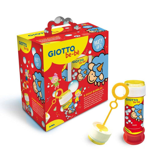 Tub Cu Lichid Pentru Baloane De Sapun, Pentru Petreceri, 6 Buc/set, Giotto Be-be