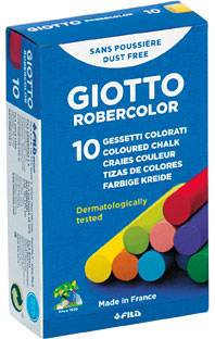Creta Colorata, Cilindrica, 10buc/cutie, Giotto