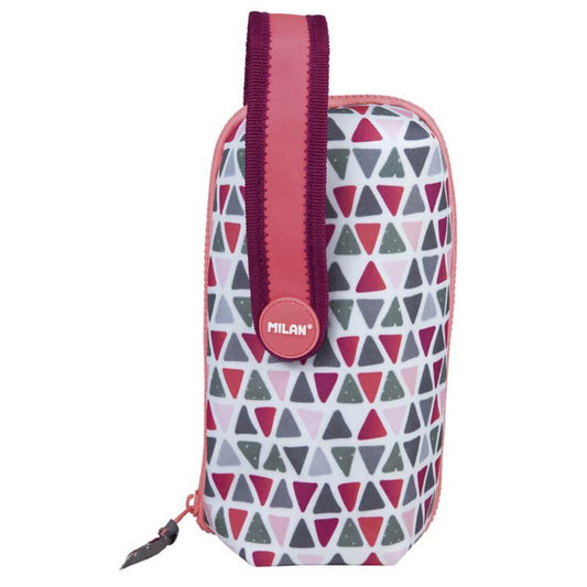 Geanta Echipata pentru Desen Milan, 22.5x11.5x11 cm, Model Geometrie, Multicolor, Model 4 Borsete Echipate cu Instrumente, 31 Piese Continut, Geanta pentru Desen, Geanta Echipata Desen, Geanta Echipata Desen Milan, Borsete cu Intrumente Desen