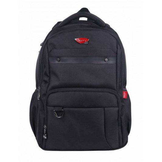 Ghiozdan DACO pentru Baieti, Dimensiuni 46x33x18 cm, Buzunar Interior cu Protectie pentru Laptop, Material Poliester, Culoare Negru, Ghiozdan Liceu, Ghiozdane Adolescenti, Ghiozdane DACO, Ghiozdan Negru, Ghiozdan Scolar, Ghiozdane Scolare