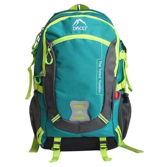 Ghiozdan DACO pentru Scolari, Dimensiuni 49x32x20 cm, Material Poliester, Culoare Turcoaz, Ghiozdane Scolari, Ghiozdan Liceu, Ghiozdane Adolescenti, Ghiozdan Drumetii, Ghiozdan Excursii, Ghiozdane DACO, Rucsac Drumetii, Rucsac Munte