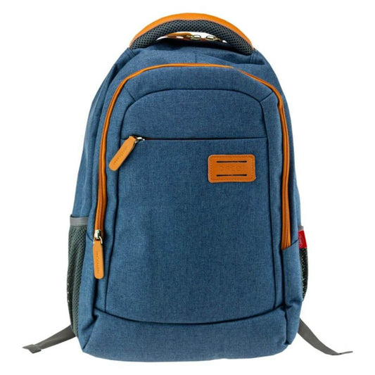 Ghiozdan DACO pentru Scolari, Dimensiuni 46x33x20 cm, Compartiment pentru Laptop, Material Poliester,  Culoare Albastru, Ghiozdane Scolari, Ghiozdan Liceu, Ghiozdane Adolescenti, Ghiozdane DACO, Ghiozdan Albastru, Ghiozdan Laptop