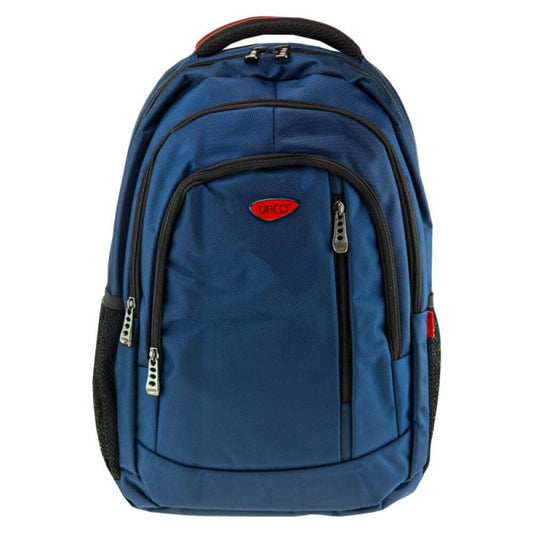 Ghiozdan DACO pentru Scolari, Dimensiuni 46x33x20 cm, Compartiment pentru Laptop, Material Poliester, Culoare Albastru, Ghiozdane Scolari, Ghiozdan Liceu, Ghiozdane Adolescenti, Ghiozdane DACO, Ghiozdan Albastru, Ghiozdan pentru Laptop