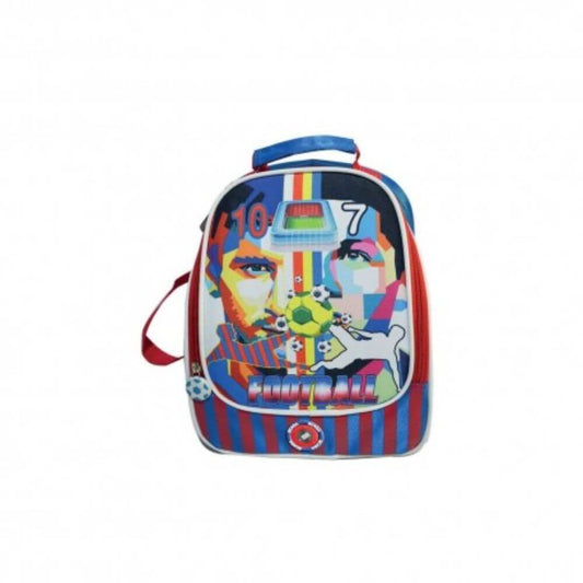 Ghiozdan Gradinita ECADA Model Football, 26x22x12 cm, Culori Diverse, Ghiozdan Scolar, Ghizdan Scolari, Ghiozdane Scoala, Ghiozdane ECADA, Ghiozdane Gradinita, Ghiozdan Mic, Rucsac Copii, Rucsac Gradinita