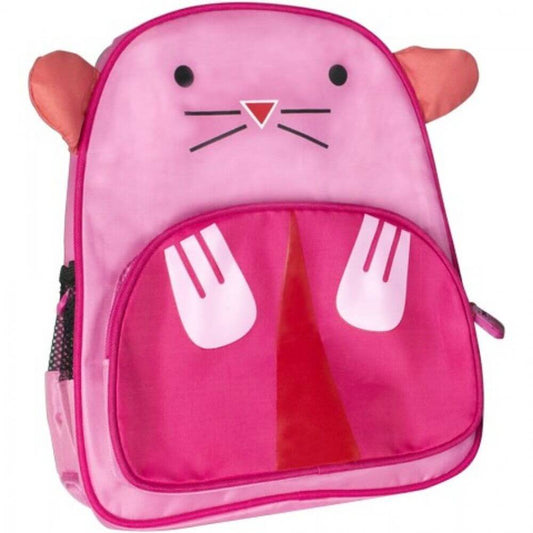 Ghiozdan Prescolari Willgo cu Model Pisica pentru Fete, Dimensiune 29x25x9 cm - Rucsac pentru Gradinita