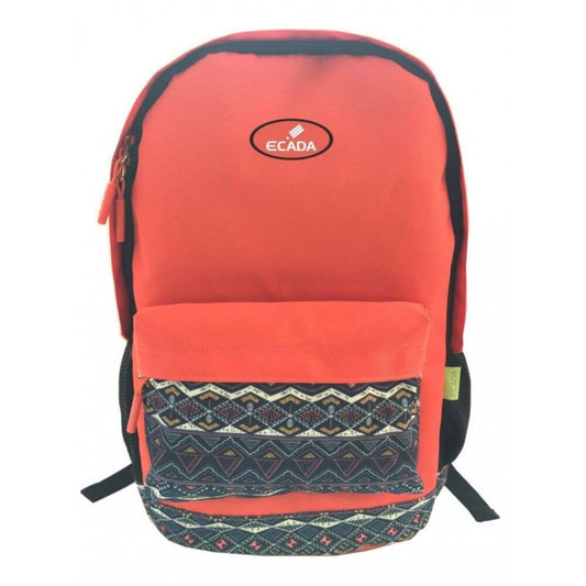 Ghiozdan ECADA pentru Fete , 46x32x18 cm, 2 Fermoare si Bretele captusite, Material Poliester, Multicolor, Ghiozdan Scolar, Ghiozdan Scolari, Ghiozdan Fete, Ghiozdane Adolescenti, Ghiozdane ECADA, Ghiozdan Multicolor, Ghiozdane Scolare, Rechizite Scolare