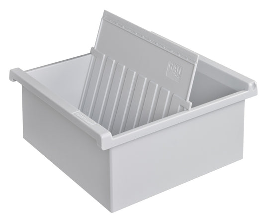 Fisier Liniar A6, Pentru 800 Fise Cartonate, Cu 1 Separator Cu Index, Han - Gri Deschis