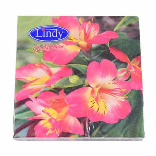 Servetele Lindy Crin, Dimensiune 33x33 cm, 3 Straturi, 20 Foi/Pachet
