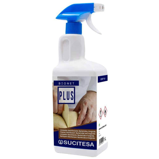 Dezinfectant Sucitesa Suprafete cu Pulverizator Bionet Plus, 1 L