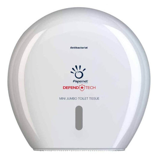 Dispenser Papernet pentru Hartie Igienica Mini Jumbo, Dimensiune 24.9x14.8x25.7 cm