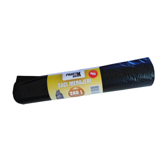 Saci Menajeri LDPE Praktikpack 240 L, 10 Buc/Rola