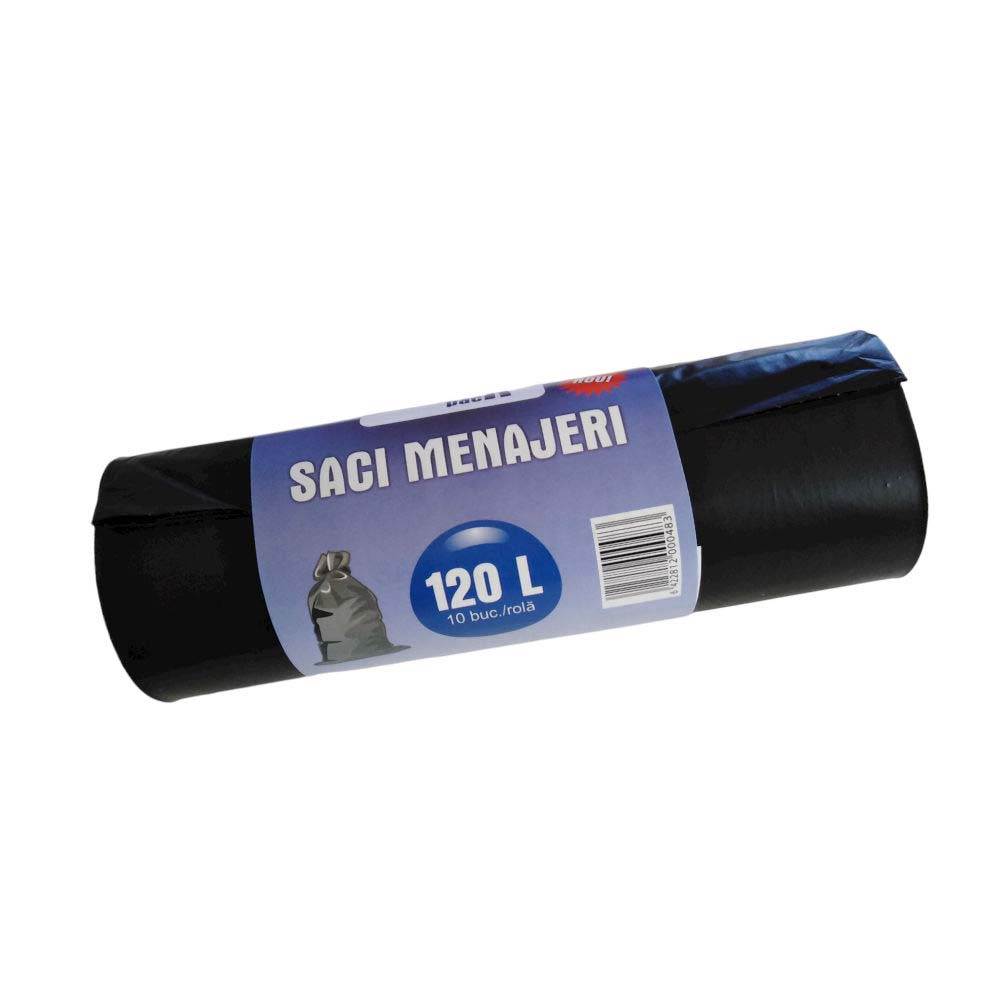 Saci Menajeri LDPE Praktikpack 120 L, 10 Buc/Rola