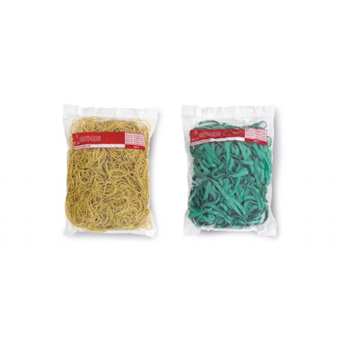 Elastice Pentru Bani, 1000g/punga, D 70mm, 65% Cauciuc, Artiglio - Culoare Galbena