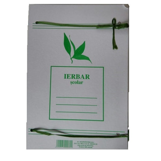 Ierbar Scolar A4, 30 Set/Caiet, pentru Clasele I-IV, Caiet cu plante