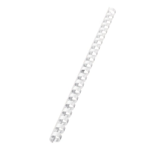 Inele din Plastic Indosariere ECADA, 8 mm, 40 Coli, 100 Buc/Set, Alb, Inele Plastic, Inele de Indosariat, Spirale din Plastic de Legat, Spirale de Indosariat, Spirale Plastic de Indosariat, Accesorii Indosariere