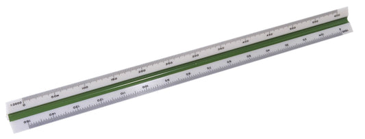 Rigla 30 Cm, Triunghiulara Cu 6 Scale (1:500; 1:1000; 1:1250; 1:1500; 1:2000; 1:2500), Kangaro