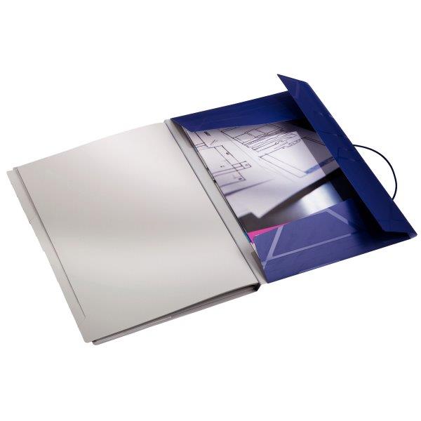 Mapa Plastic Cu 12 Separatoare, Leitz Prestige - Albastru