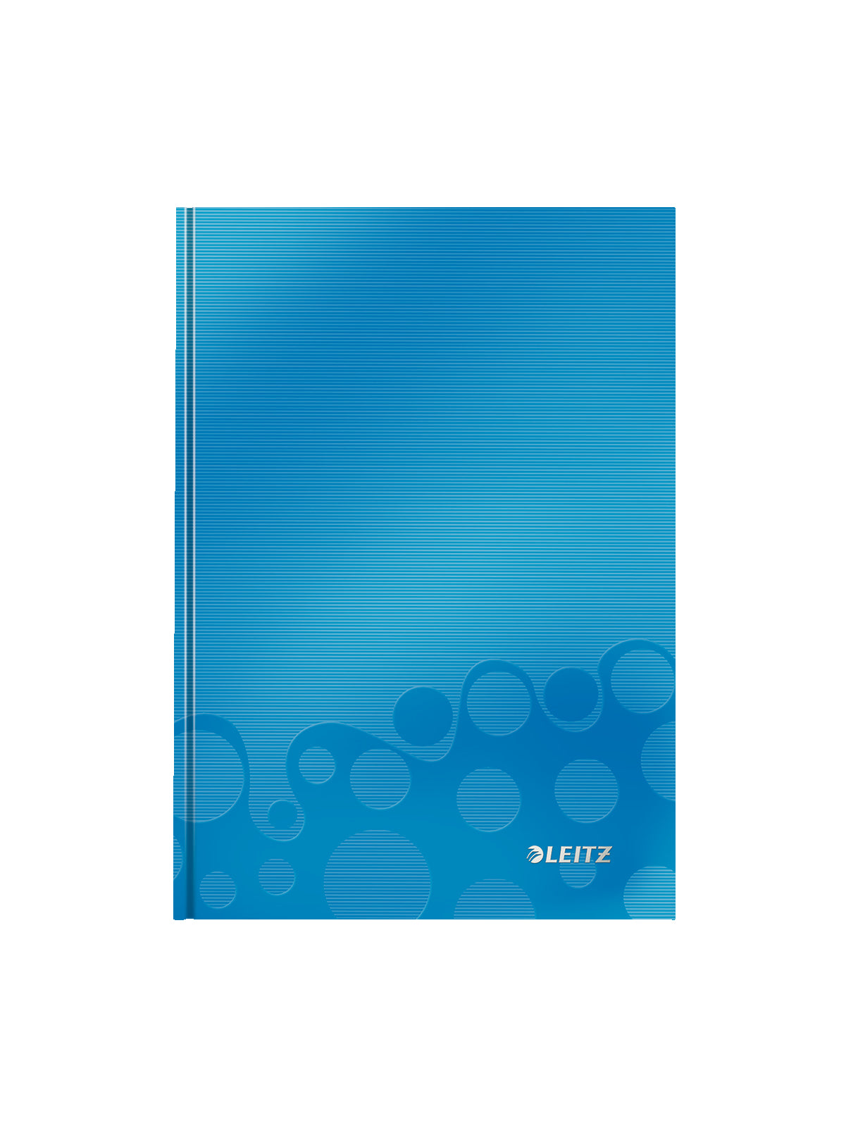 Caiet Leitz Wow, Carton Laminat, Coperta Dura, Fsc, Reciclabil, A5, 80 Coli, Matematica, Albastru