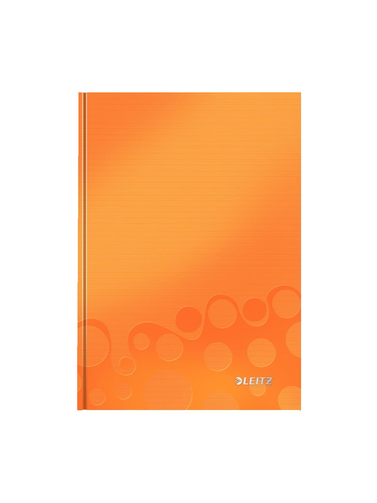 Caiet De Birou Leitz Wow, A5, Coperta Dura, Matematica - Portocaliu Metalizat