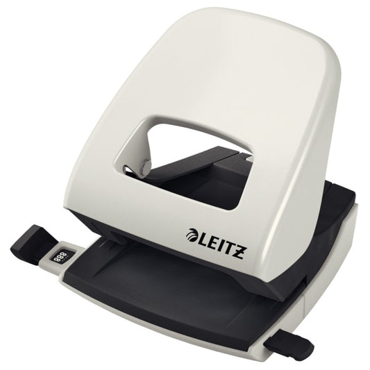 Perforator metalic Leitz 5008 NeXXt Series, 30 coli, gri