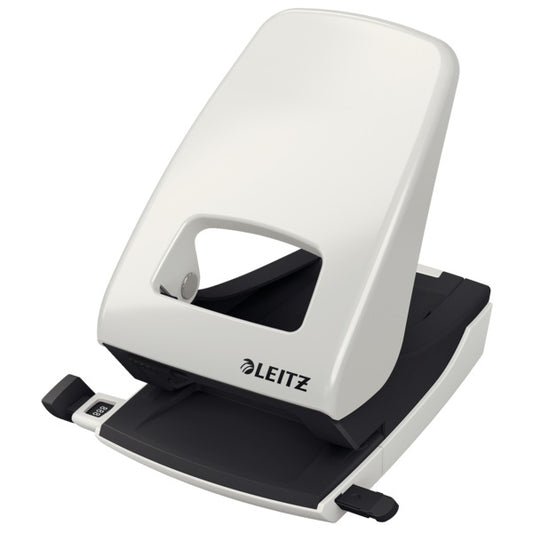 Perforator Metalic Leitz 5138 Nexxt Series, 40 Coli, Gri