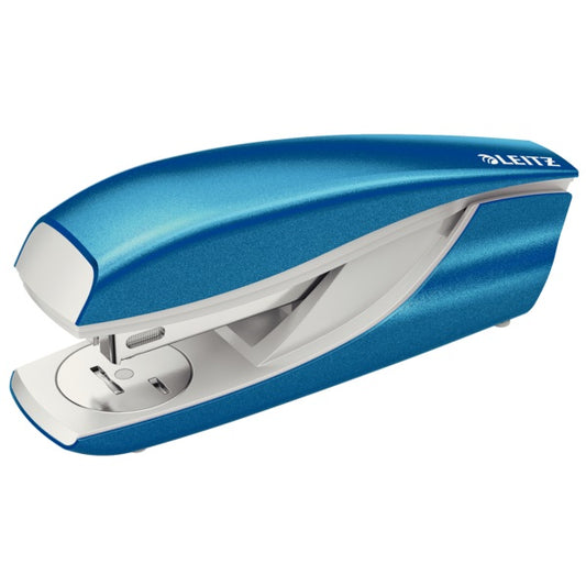 Capsator Metalic, 30 Coli, Leitz 5502 - Albastru Metalizat