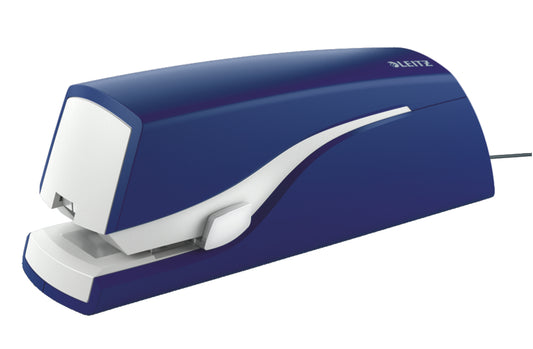 Capsator Electric Leitz 5533, 20 Coli - Albastru