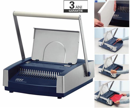 Masina De Indosariere Cu Inele Din Plastic, Leitz Combind 500