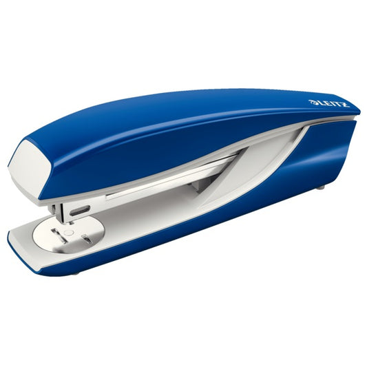 Capsator Metalic Leitz 5504 Nexxt Series, 40 Coli, 200 Capse P3 Incluse, Albastru