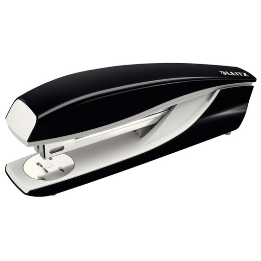 Capsator Metalic Leitz 5504 Nexxt Series, 40 Coli, 200 Capse P3 Incluse, Negru