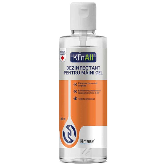 Gel Dezinfectant pentru Maini Kilintensiv, 200 ml