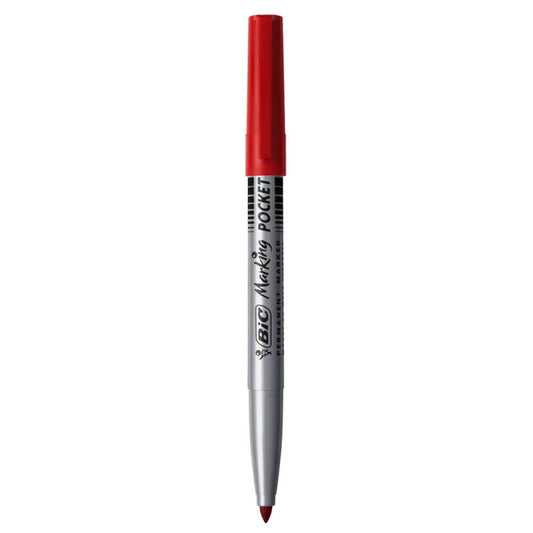 Marker Permanent Rosu 1.0mm 1445 Bic