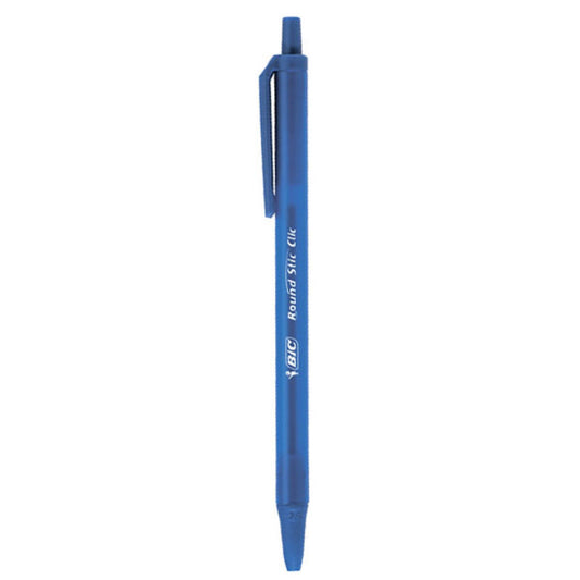 Pix Unica Folosinta Albastru Round Stic Clic Bic