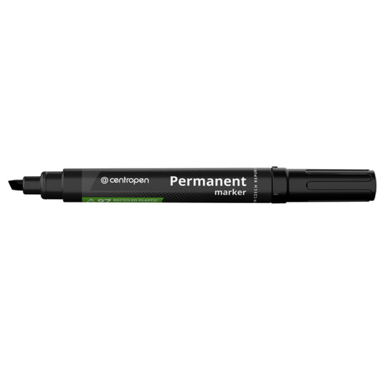 Marker Permanent Negru Varf Tesit 8576 Centropen