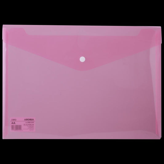 MAPA PLASTIC CU BUTON A4 ROSIE DELI