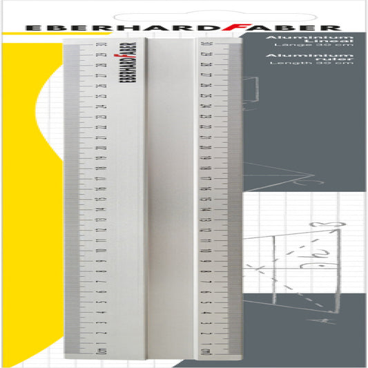 Rigla Aluminiu 30 Cm Faber-castell
