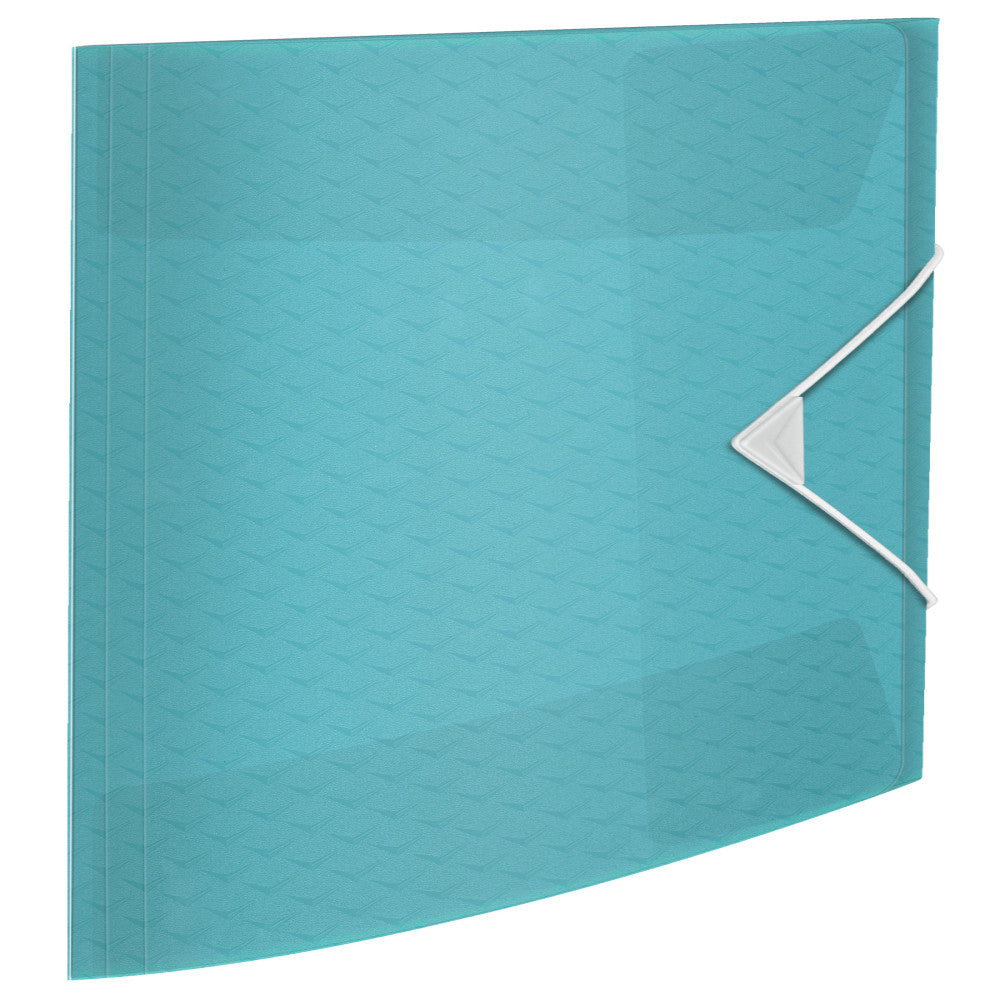 Mapa Plastic Cu Elastic Albastra 150 Coli Reciclabila Colour'breeze Esselte