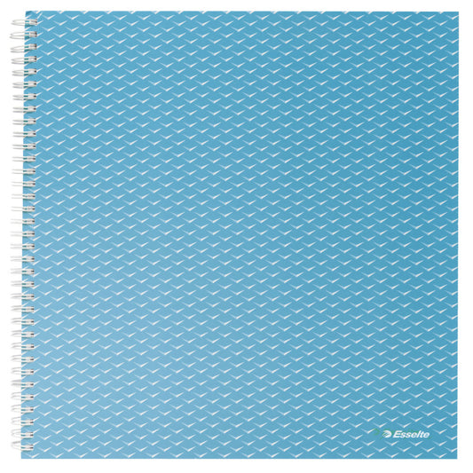 Caiet Birou Spira A4 80 File Dictando Albastru Coperta Carton Colour'breeze Esselte