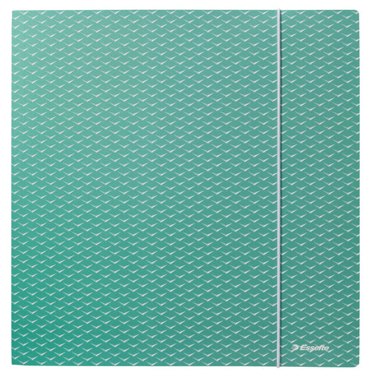 Mapa Carton Cu Elastic Verde Reciclabila Colour'breeze Esselte