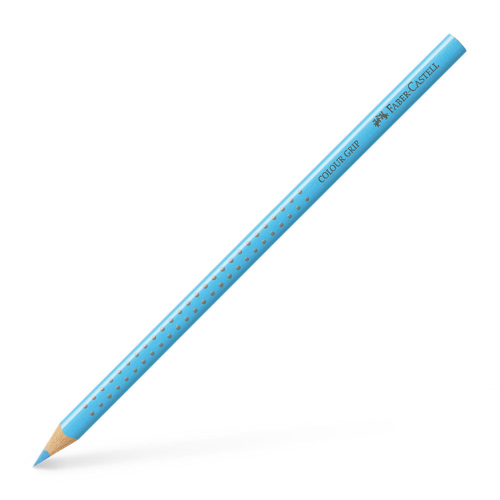 Creion Colorat Grip Albastru Indian Faber-castell