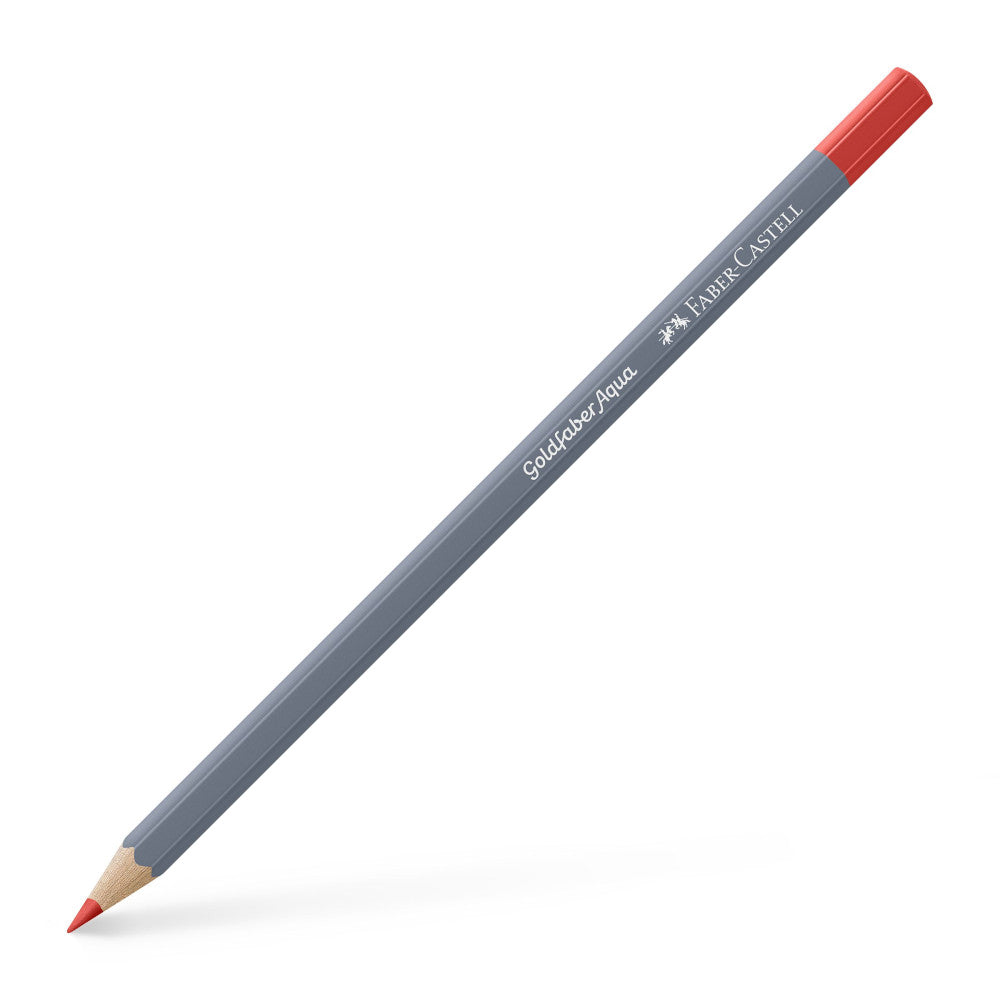 Creion Colorat Aquarelle Rosu Scarlet 118 Goldfaber Faber-castel