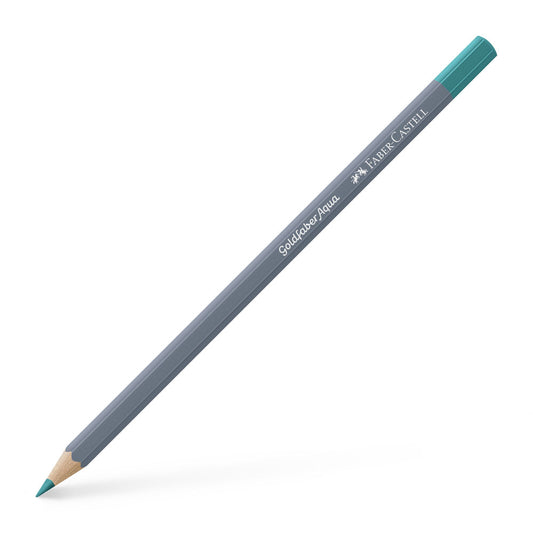 Creion Colorat Aquarelle Verde Cobalt 156 Goldfaber Faber-castel