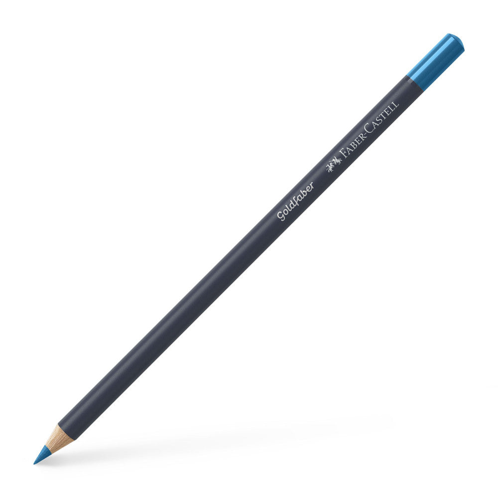 Creion Colorat Turcoaz Cobalt 153 Goldfaber Faber-castell