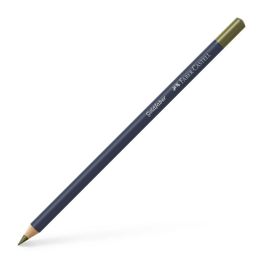 Creion Colorat Verde Oliv Galbui 173 Goldfaber Faber-castell